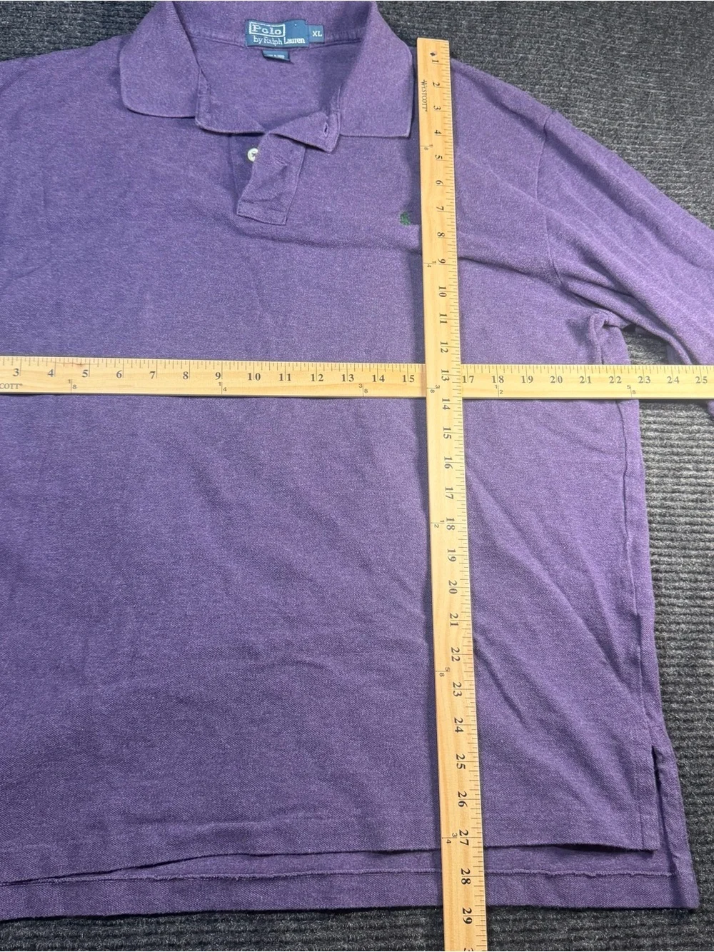 Ralph Lauren Long-Sleeve Polo Shirt - Lavender Purple